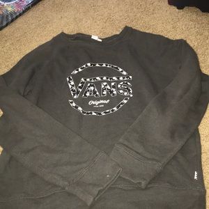 Vans crew neck with logo floral